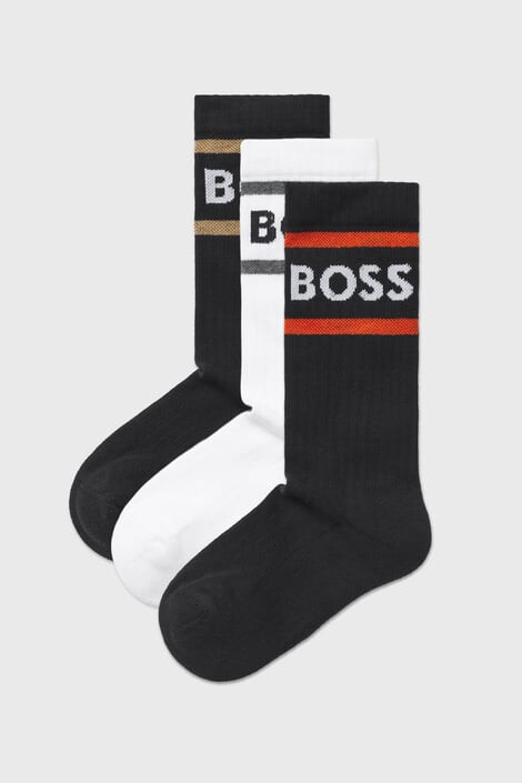 HUGO BOSS 3PACK Κάλτσες BOSS Rib Stripe - Pepit.gr