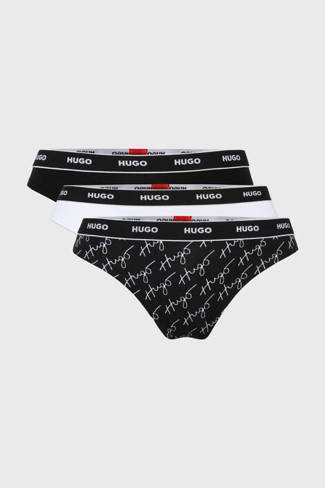 HUGO BOSS 3PACK Στρινγκ HUGO Triplet Stripe - Pepit.gr