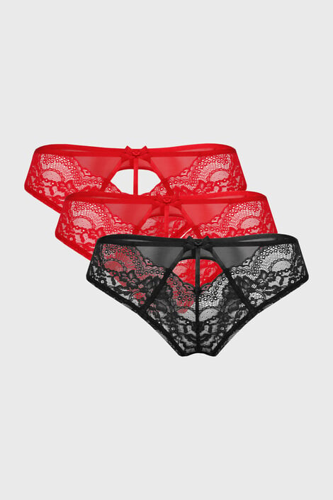 Hunkemöller 3PACK Brazil σλιπ Simone - Pepit.gr