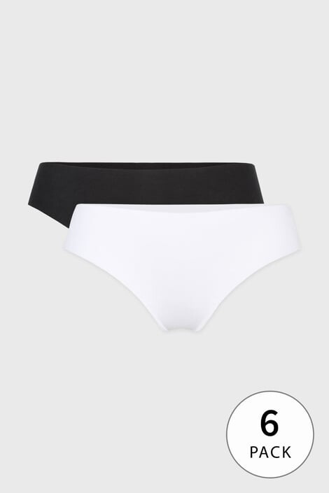 Hunkemöller 6PACK Στρινγκ Invisible βαμβακερό - Pepit.gr