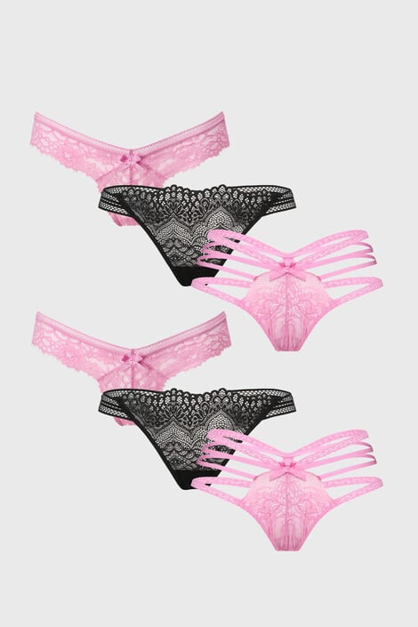 Hunkemöller 6PACK Στρινγκ Karin - Pepit.gr