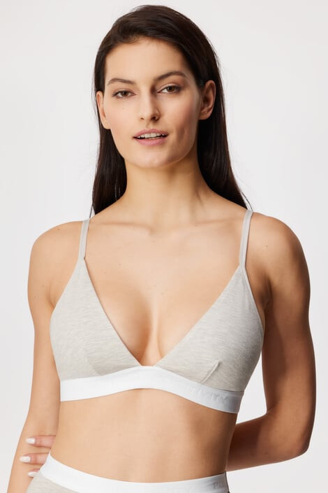 Hunkemöller Σουτιέν Cutie Grey χωρίς ενίσχυση - Pepit.gr