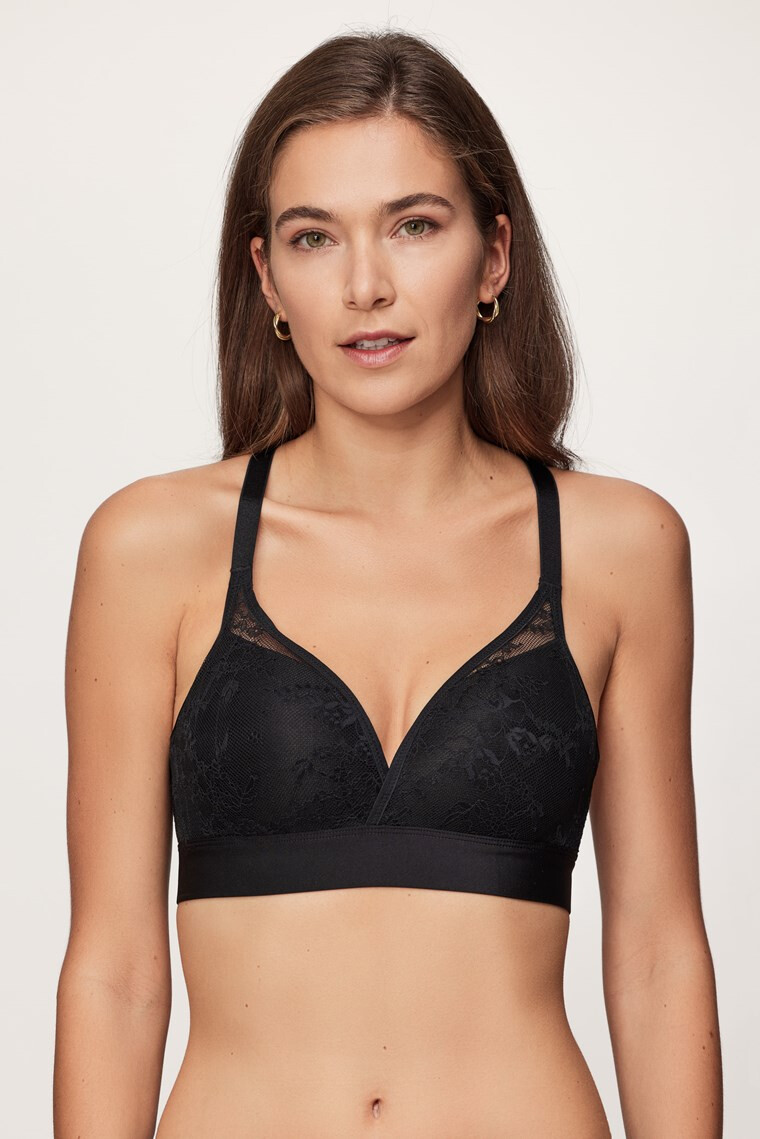 Hunkemöller Σουτιέν Dana Black Bralette - Pepit.gr