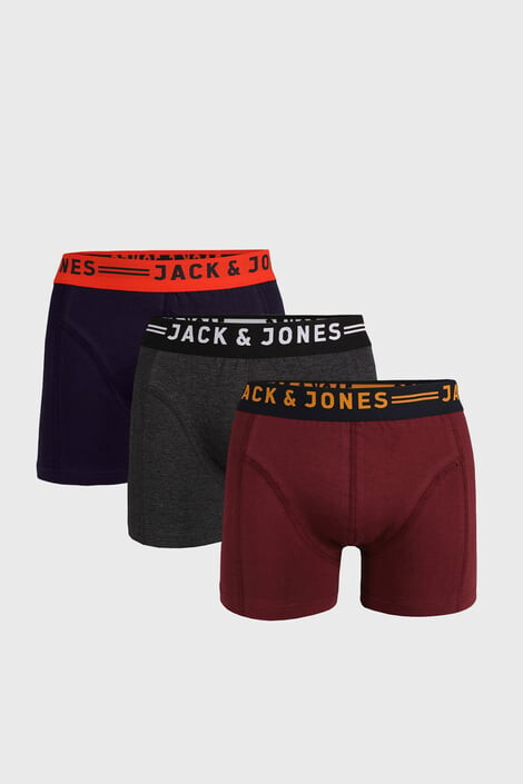 Jack & Jones 3 PACK μποξεράκια JACK AND JONES Jaclichfield - Pepit.gr