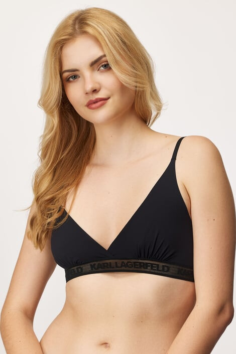 Karl Lagerfeld Σουτιέν Ultralight Bralette μαύρο - Pepit.gr