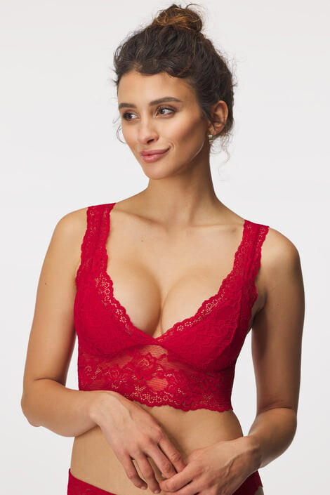 Pieces Σουτιέν Lina ενισχυμένο Bralette - Pepit.gr