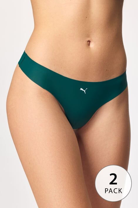 PUMA 2PACK Στρινγκ Seamless Green - Pepit.gr