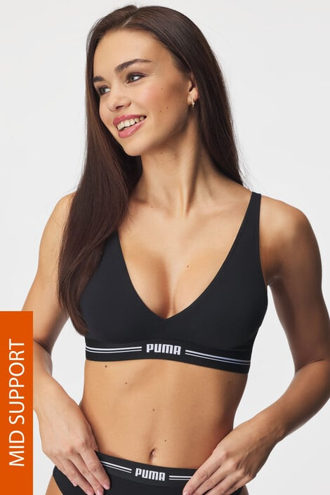 PUMA Αθλητικό σουτιέν Black - Pepit.gr