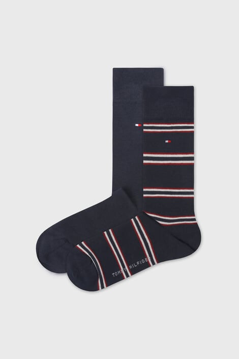 Tommy Hilfiger 2 PACK ψηλές κάλτσες Stripe OC - Pepit.gr