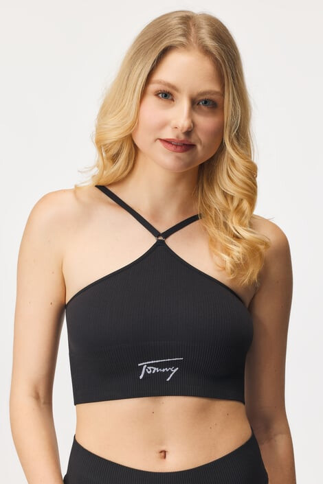 Tommy Hilfiger Σουτιέν Halter Signature Bralette - Pepit.gr