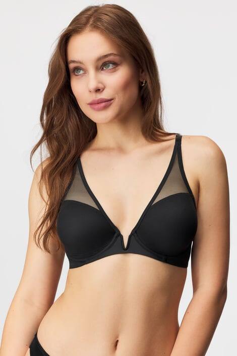 Triumph Σουτιέν Vivid Plunge Bralette χωρίς ενίσχυση - Pepit.gr