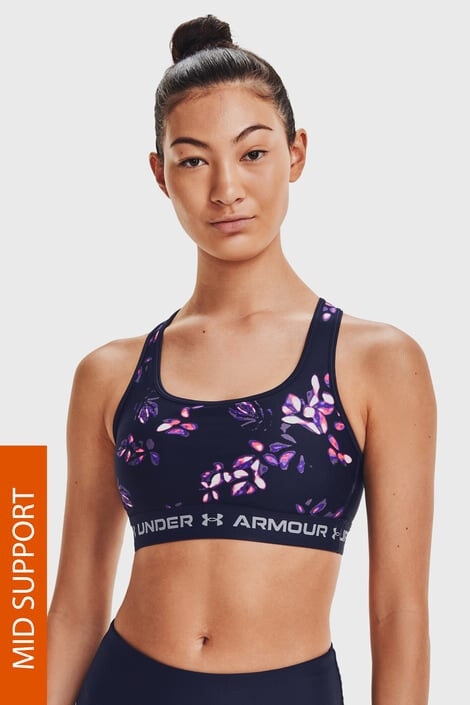 Under Armour Αθλητικό σουτιέν Crossback μπλε - Pepit.gr