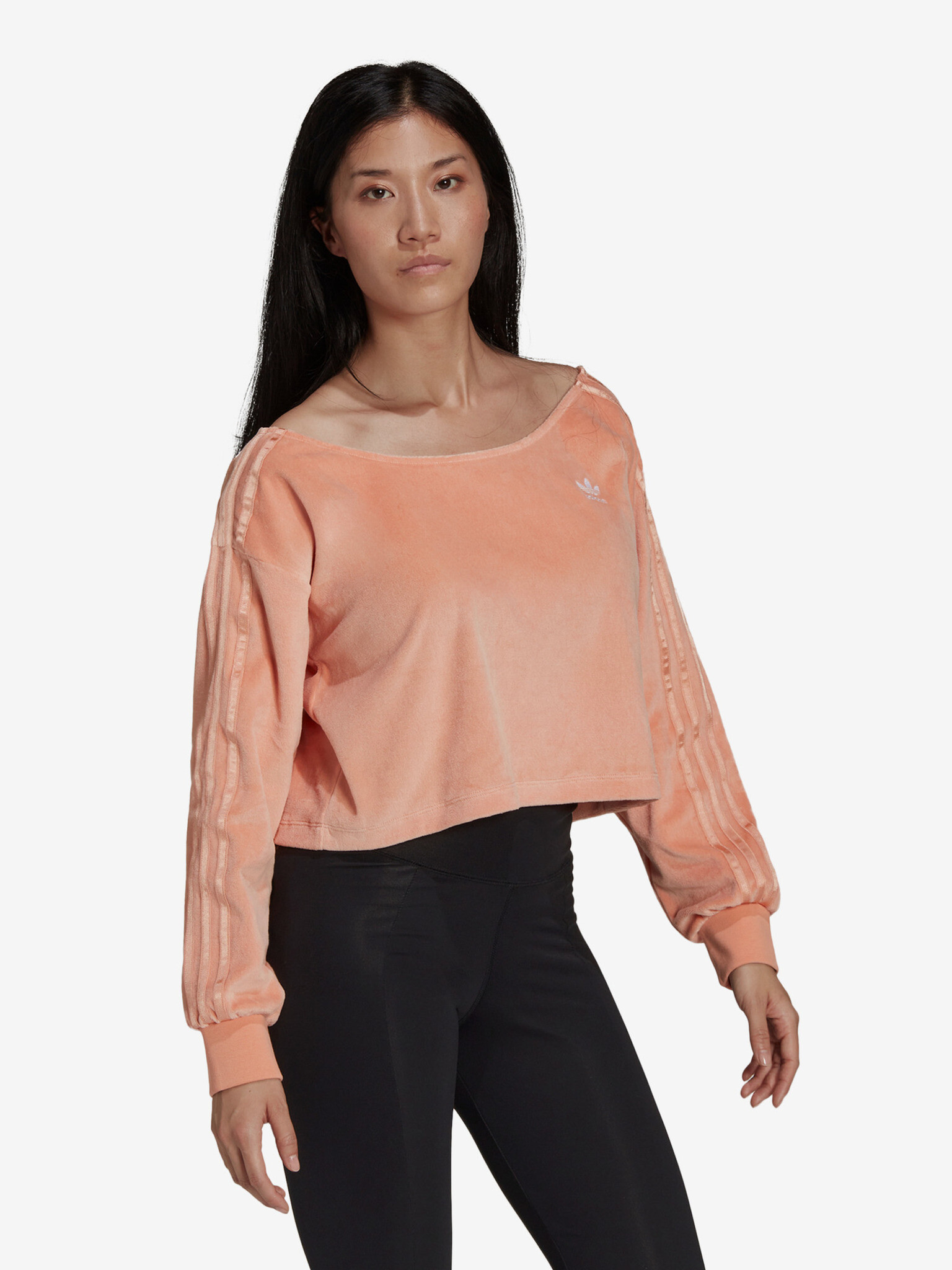 adidas Originals Crop top Orange - Pepit.gr