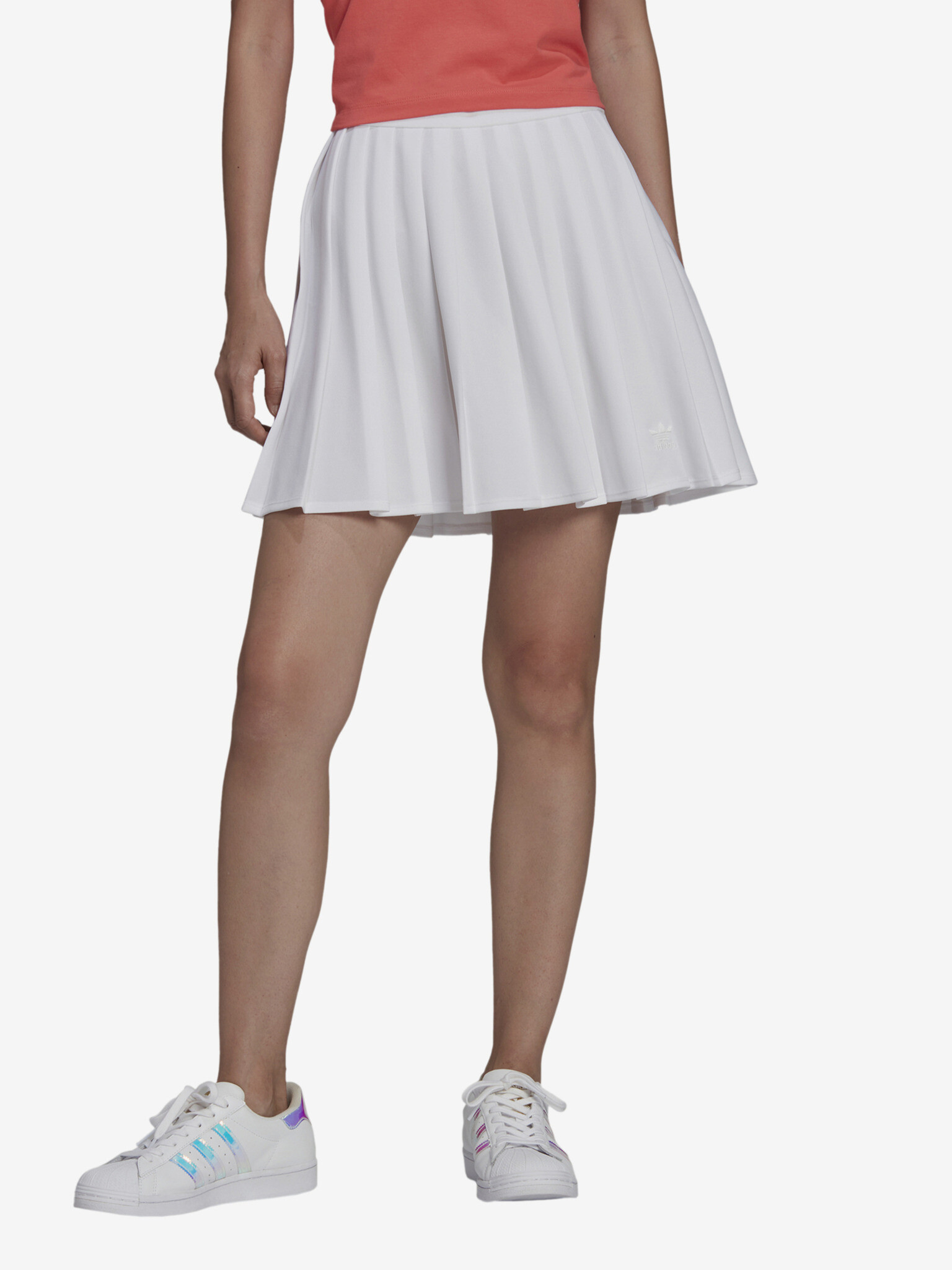 adidas Originals Skirt White - Pepit.gr