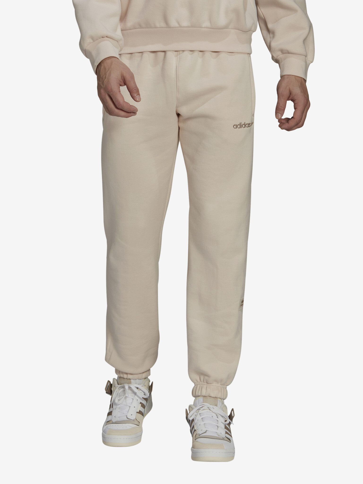 adidas Originals Sweatpants Beige - Pepit.gr