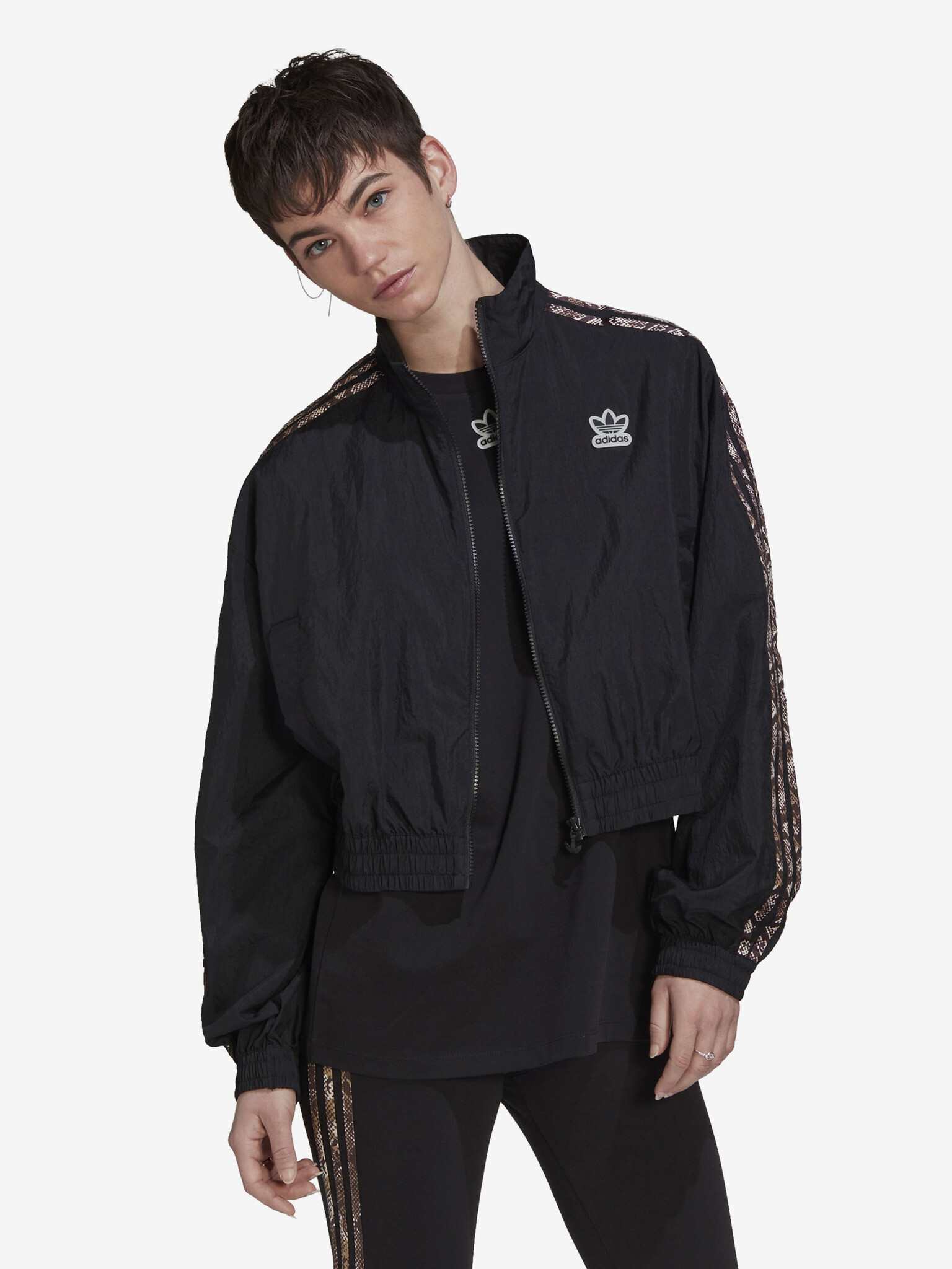 adidas Originals Windbreaker Jacket Black - Pepit.gr