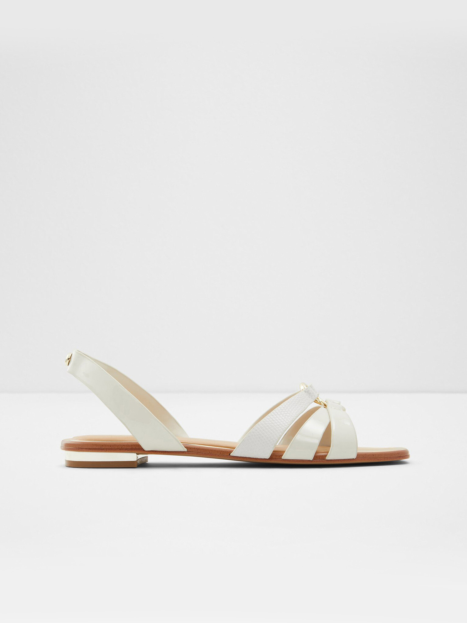 Aldo Marassi Sandals White - Pepit.gr