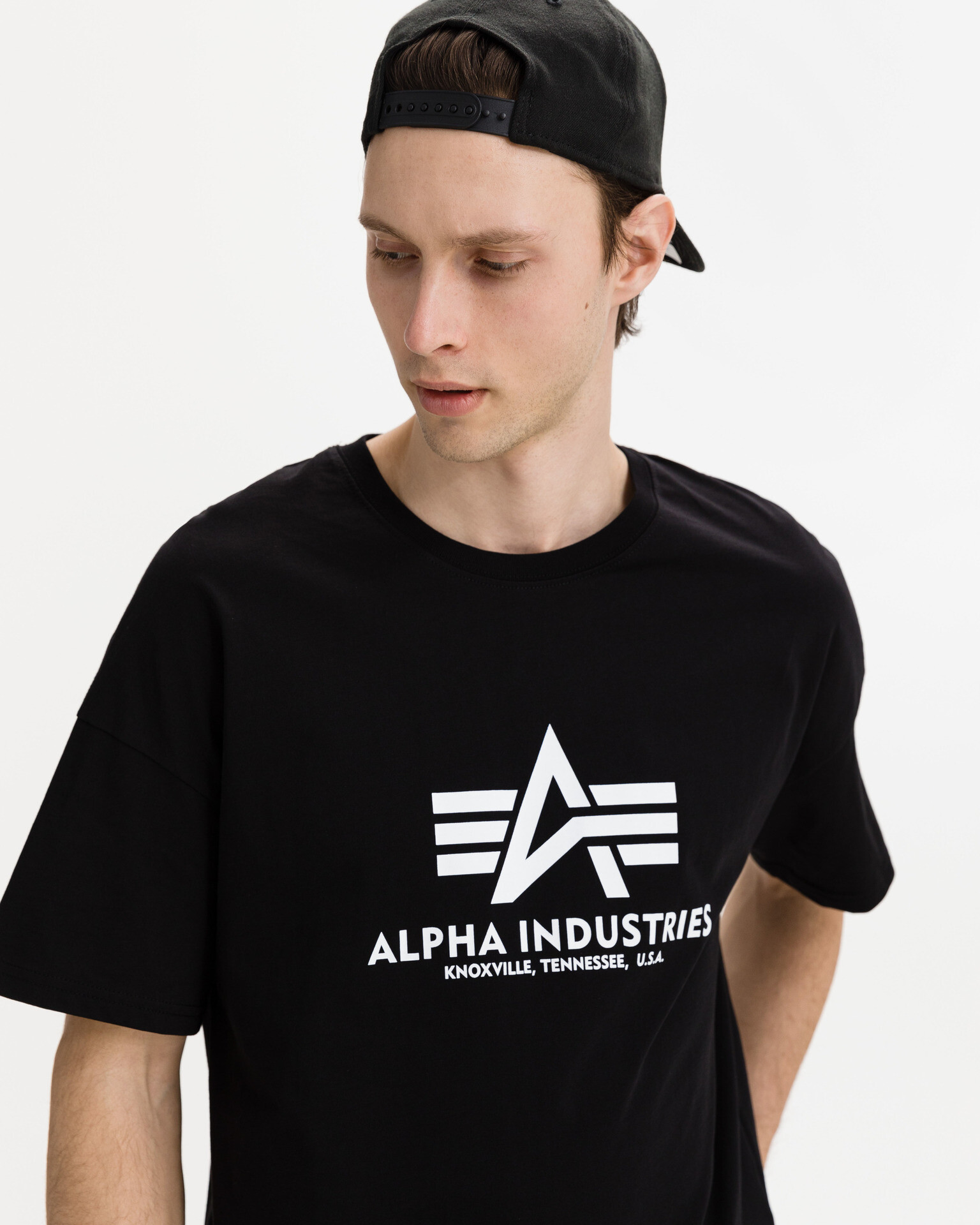 Alpha Industries Basic T-shirt Green - Pepit.gr