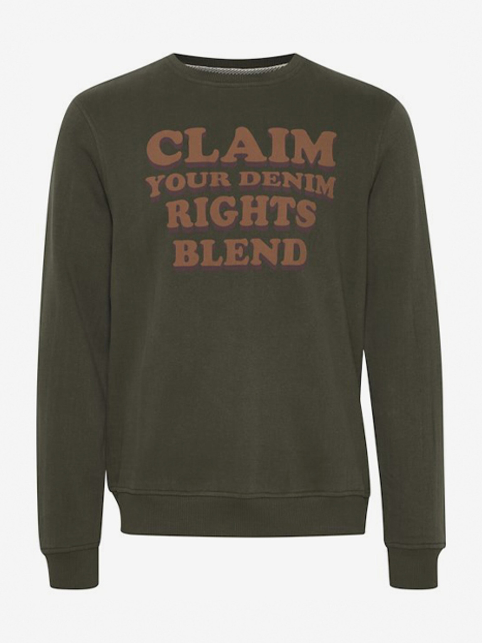 Blend Sweatshirt Green - Pepit.gr