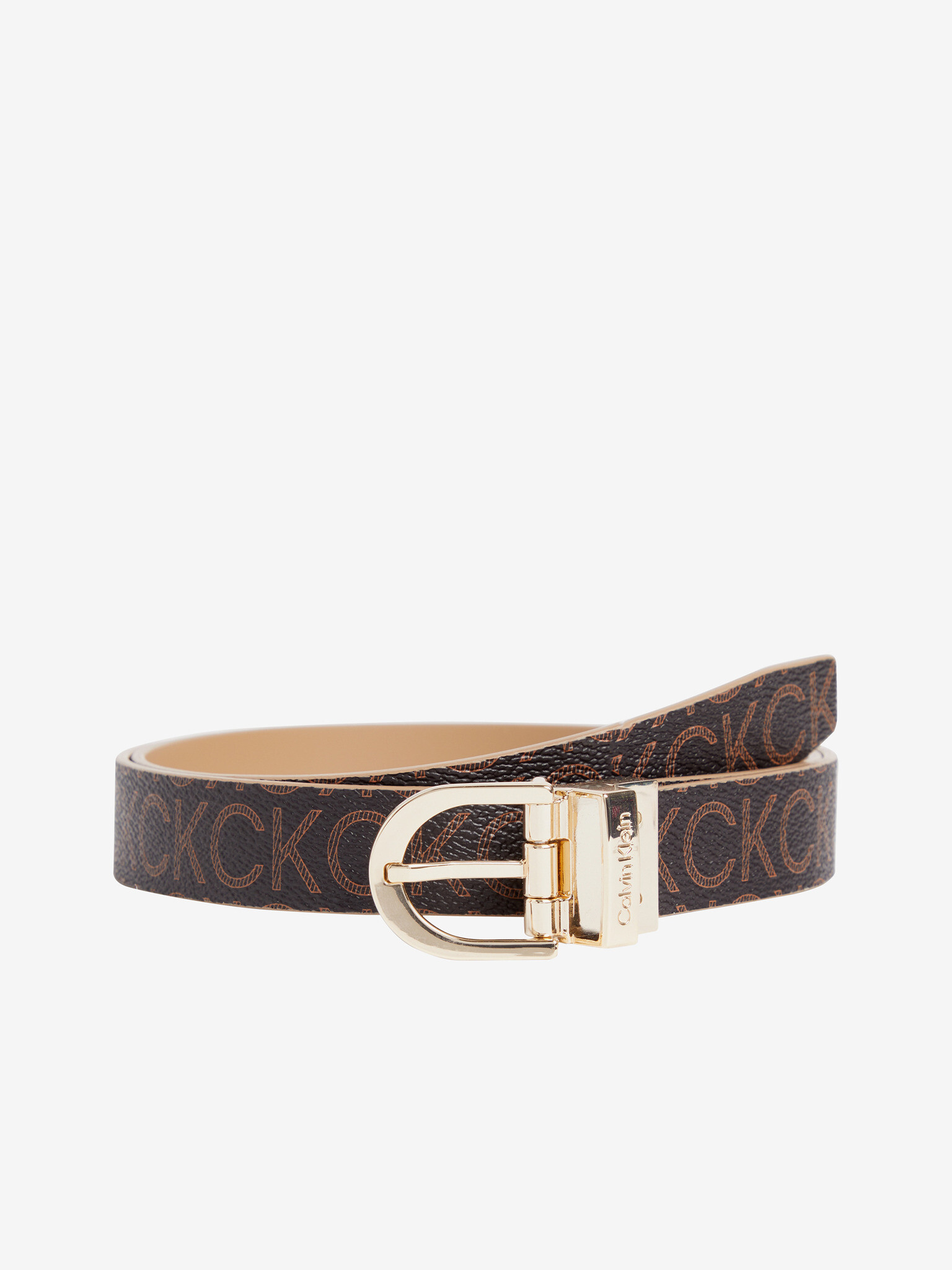 Calvin Klein Belt Brown - Pepit.gr