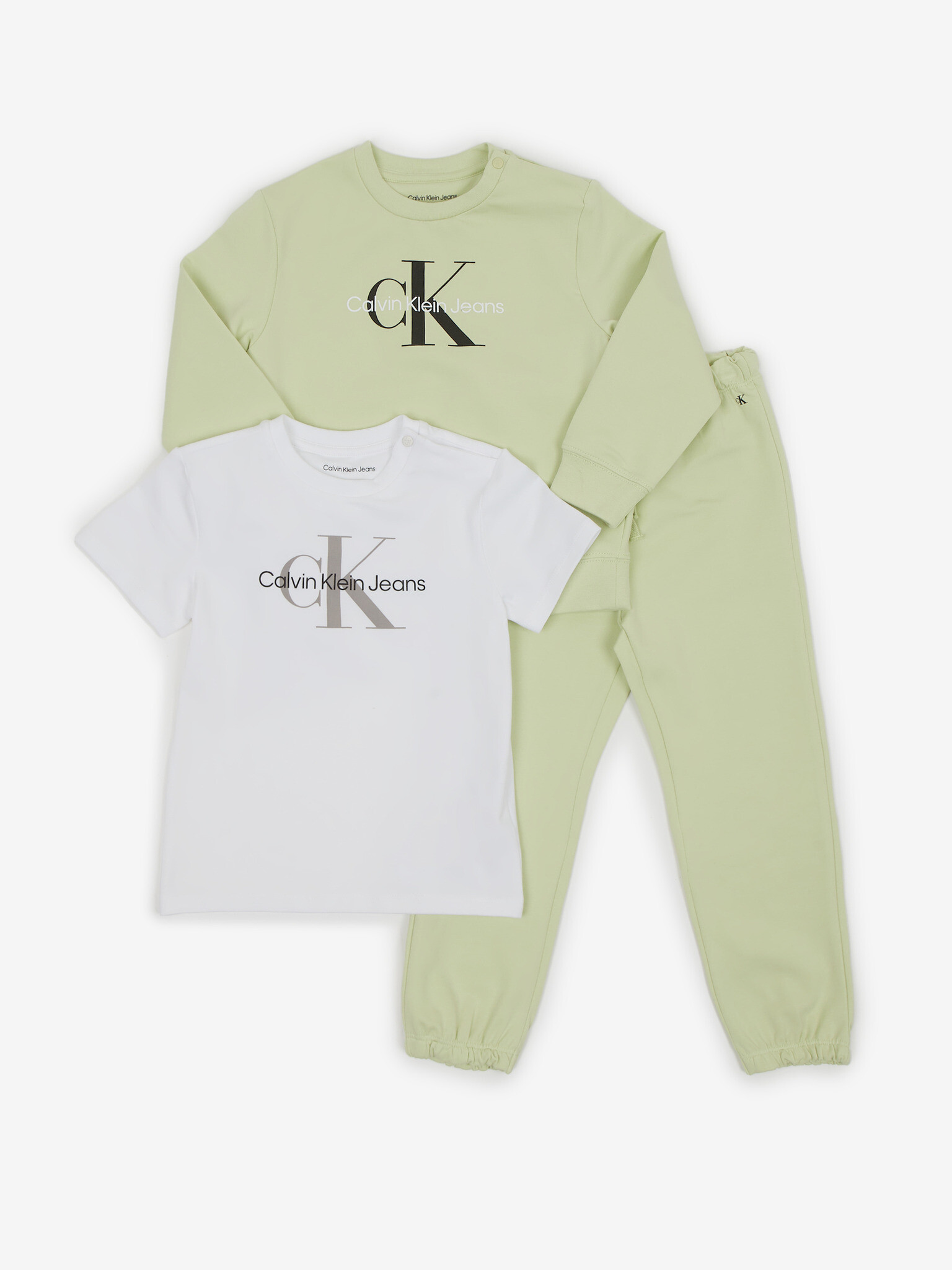 Calvin Klein Jeans Children's set Green - Pepit.gr