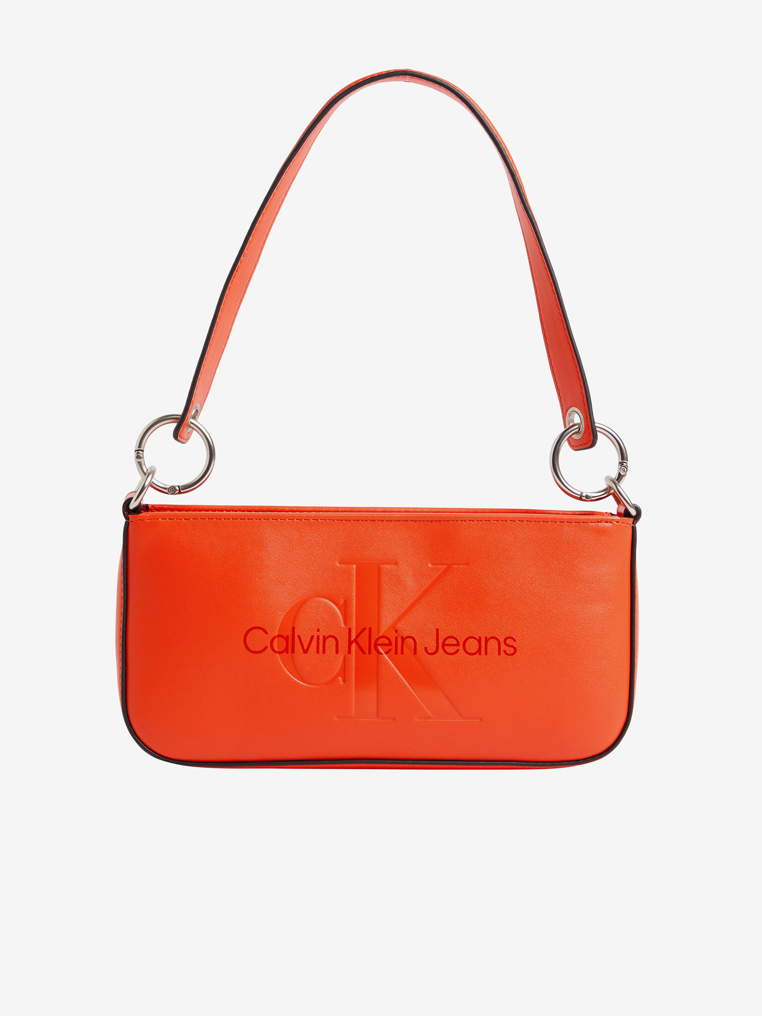 Calvin Klein Jeans Handbag Orange - Pepit.gr