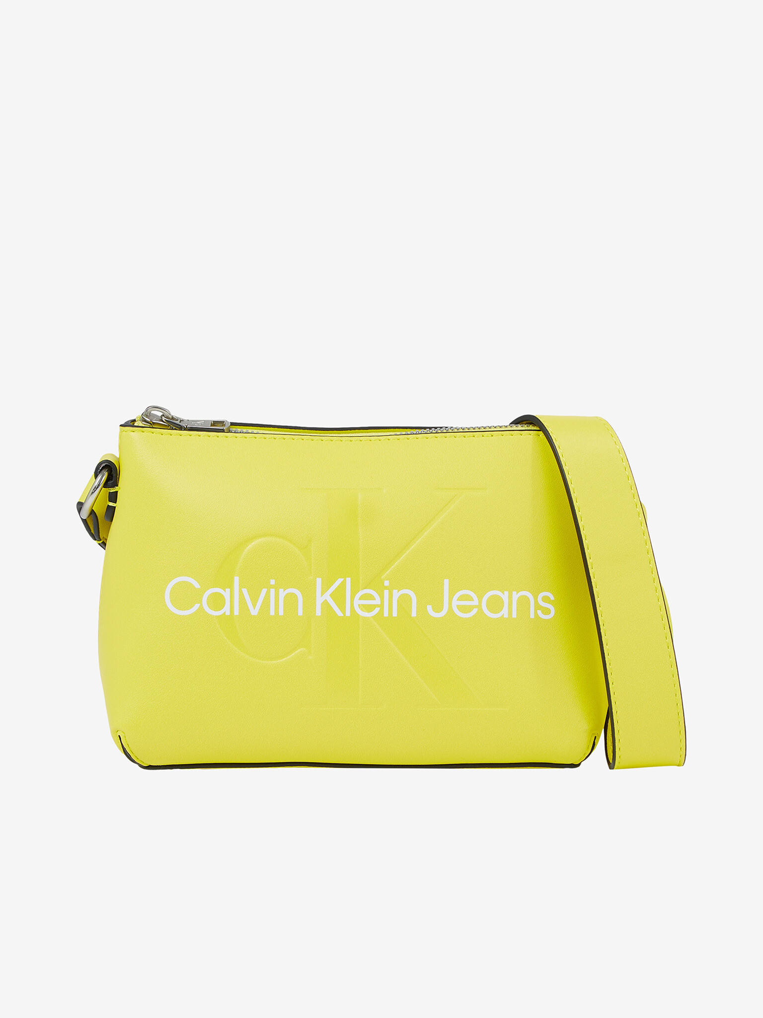 Calvin Klein Jeans Handbag Yellow - Pepit.gr