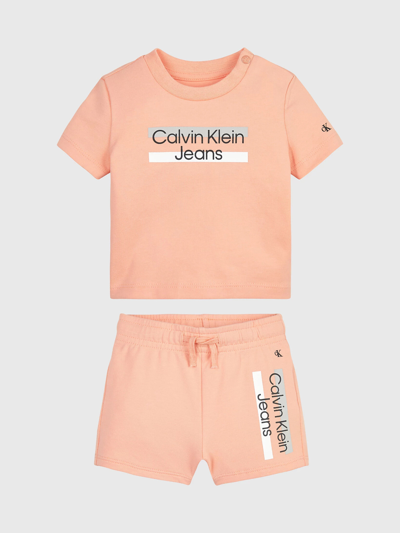 Calvin Klein Jeans Kids Pyjama Orange - Pepit.gr