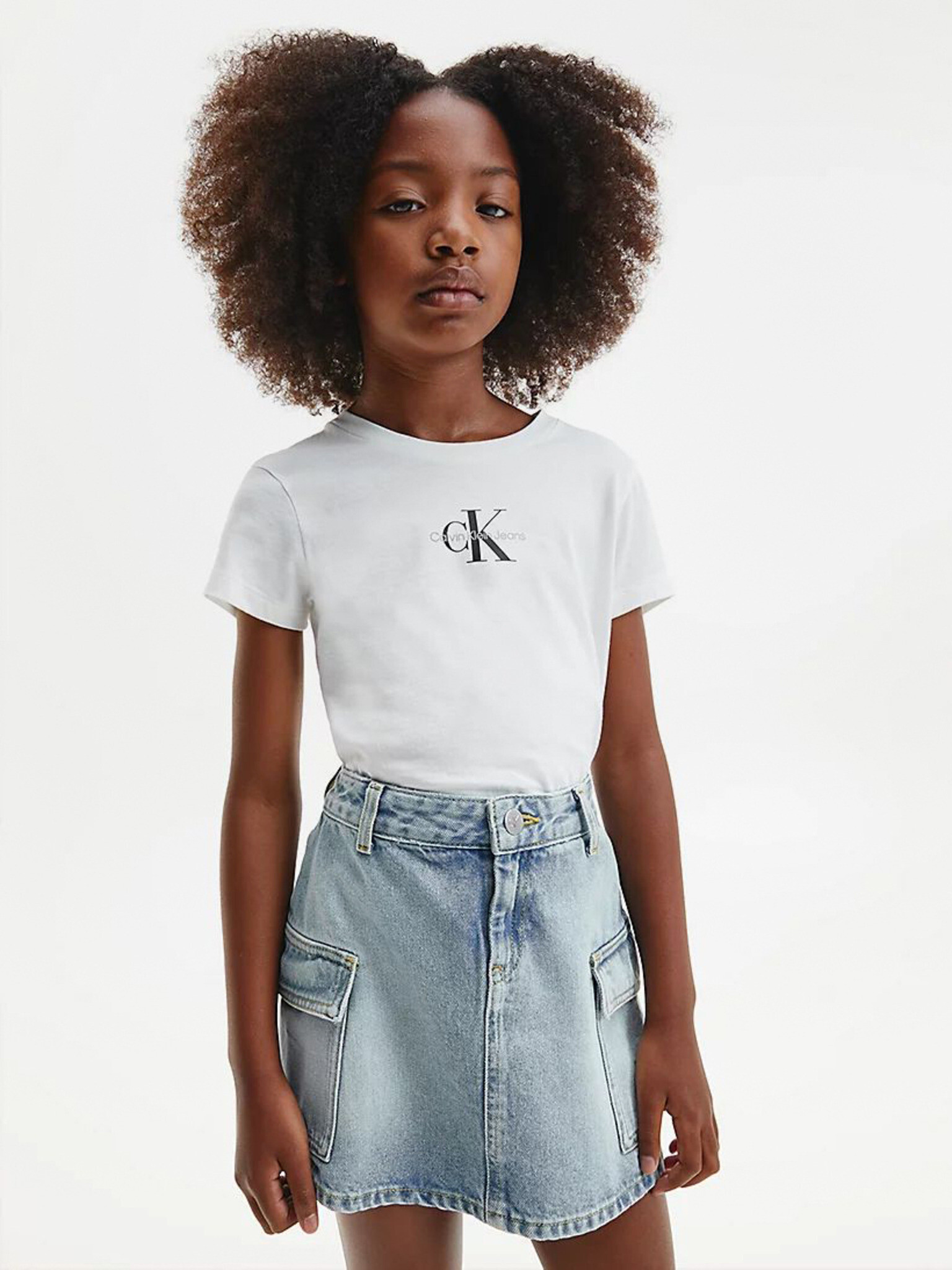 Calvin Klein Jeans Kids T-shirt White - Pepit.gr