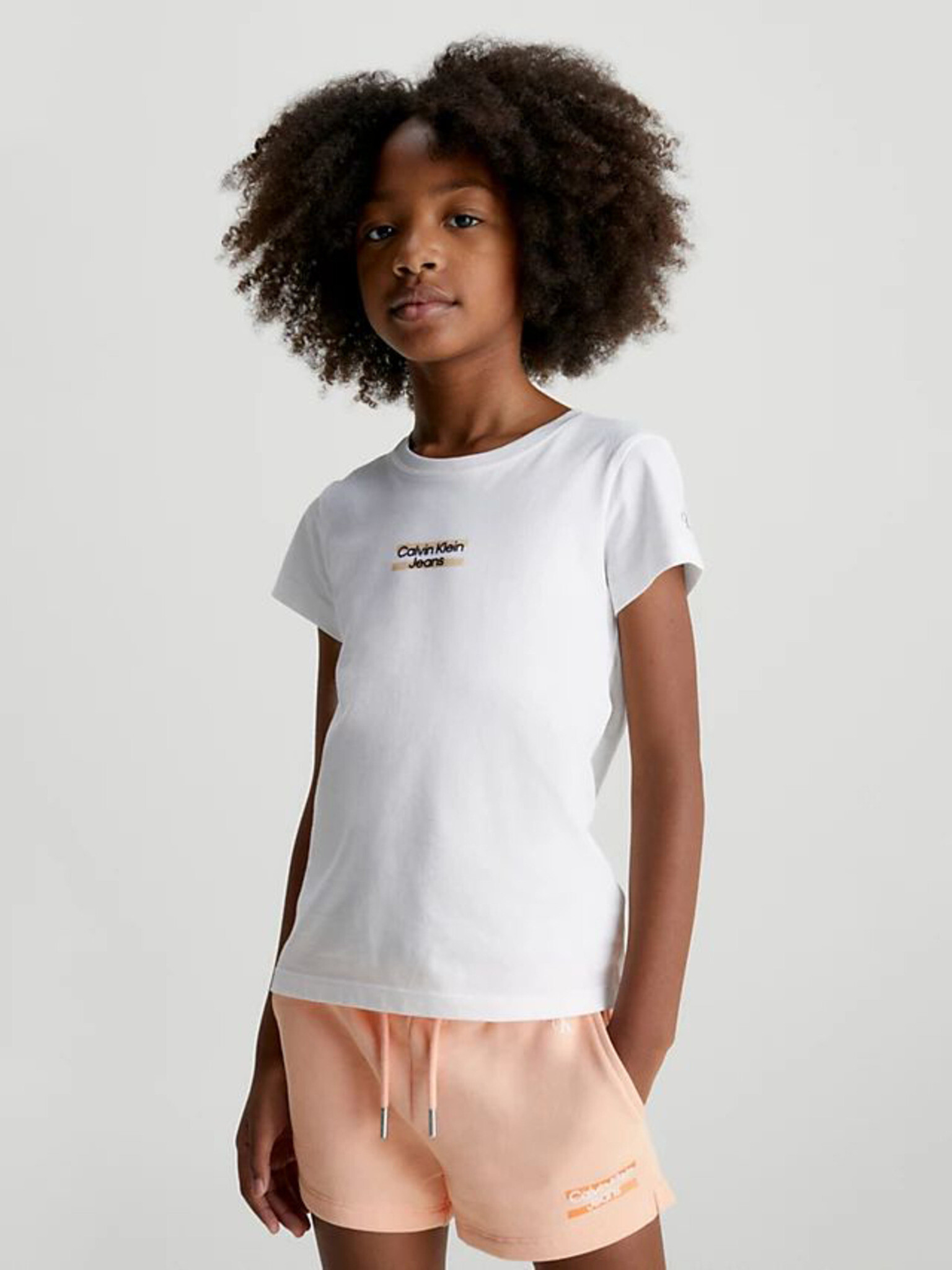 Calvin Klein Jeans Kids T-shirt White - Pepit.gr