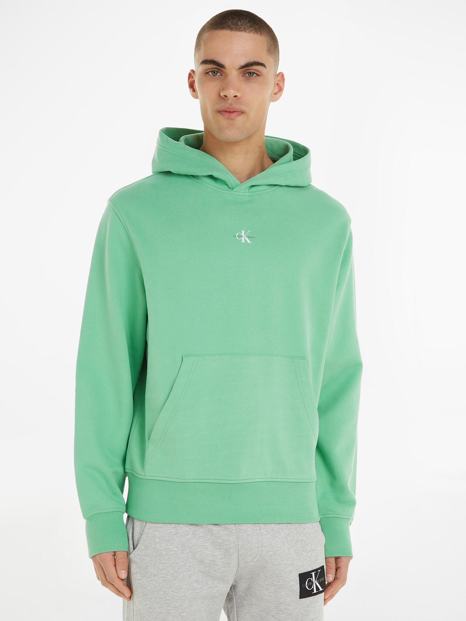 Calvin Klein Jeans Sweatshirt Green - Pepit.gr