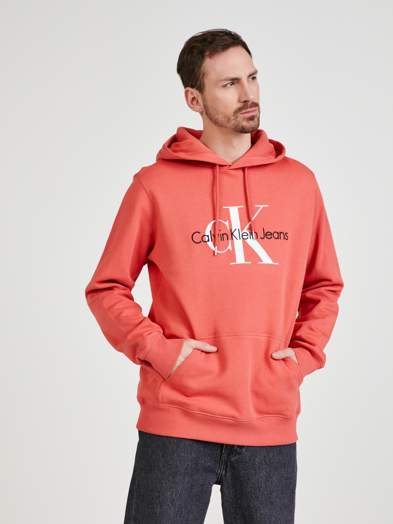 Calvin Klein Jeans Sweatshirt Red - Pepit.gr