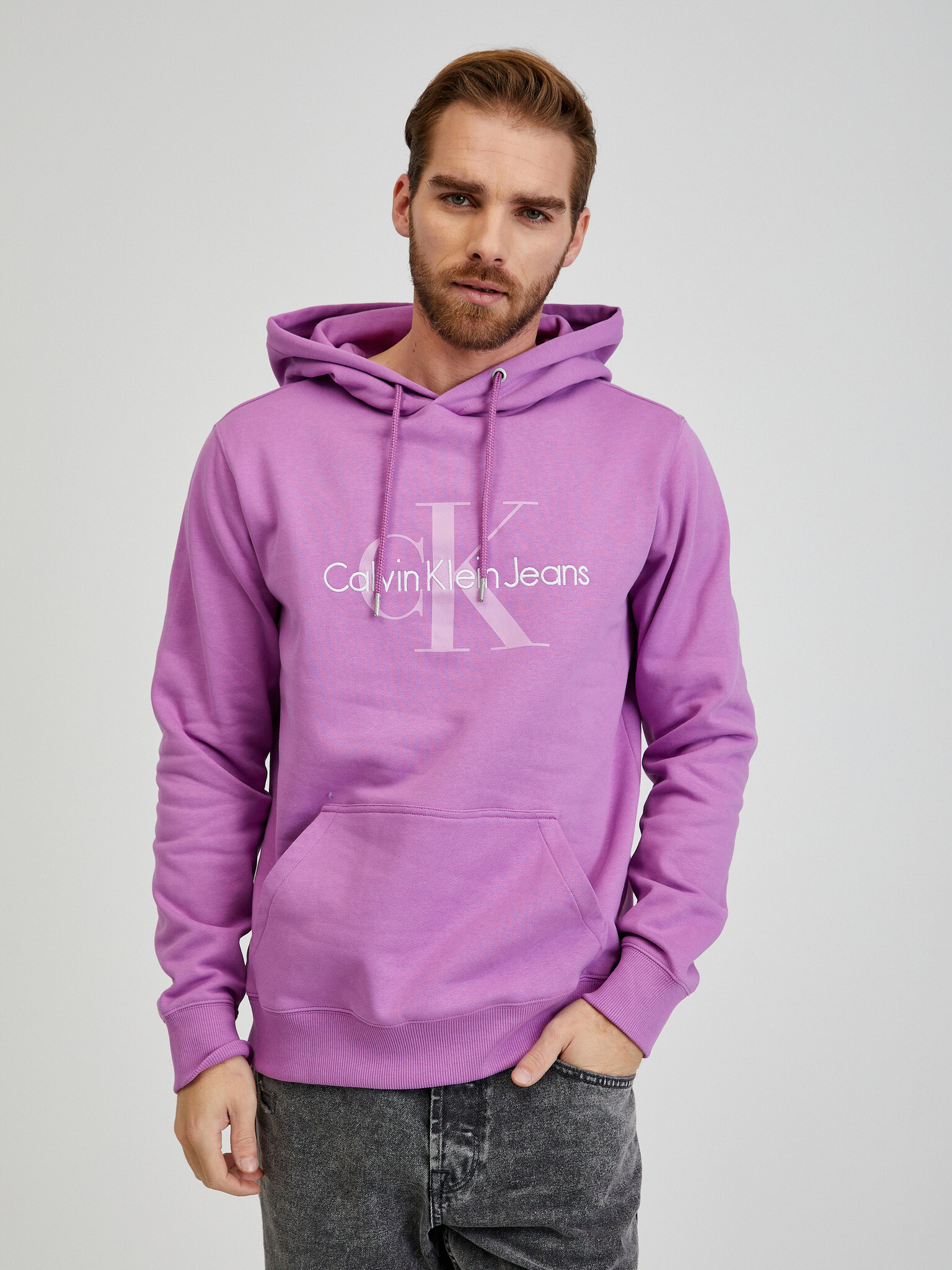 Calvin Klein Jeans Sweatshirt Violet - Pepit.gr