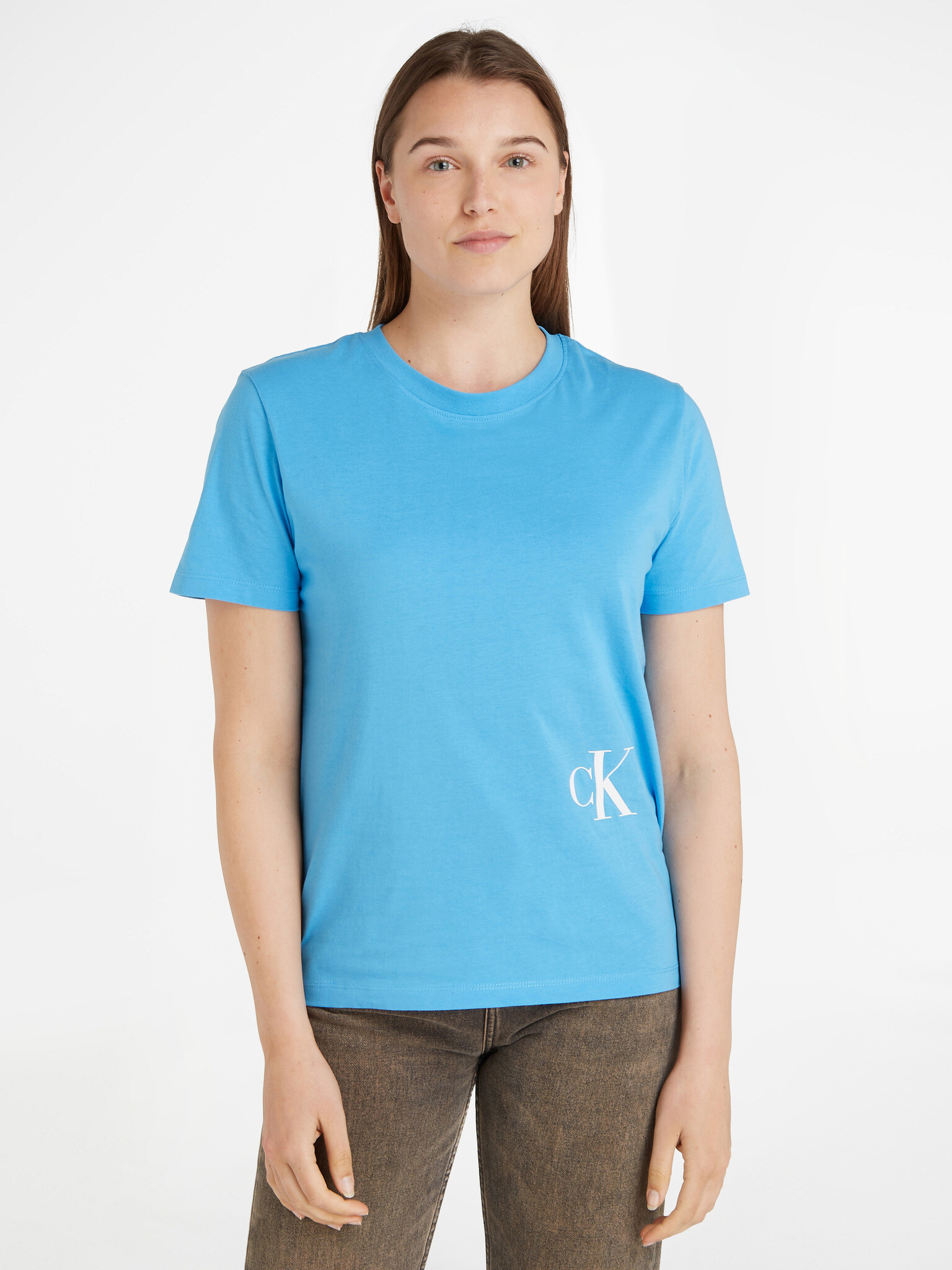 Calvin Klein Jeans T-shirt Blue - Pepit.gr