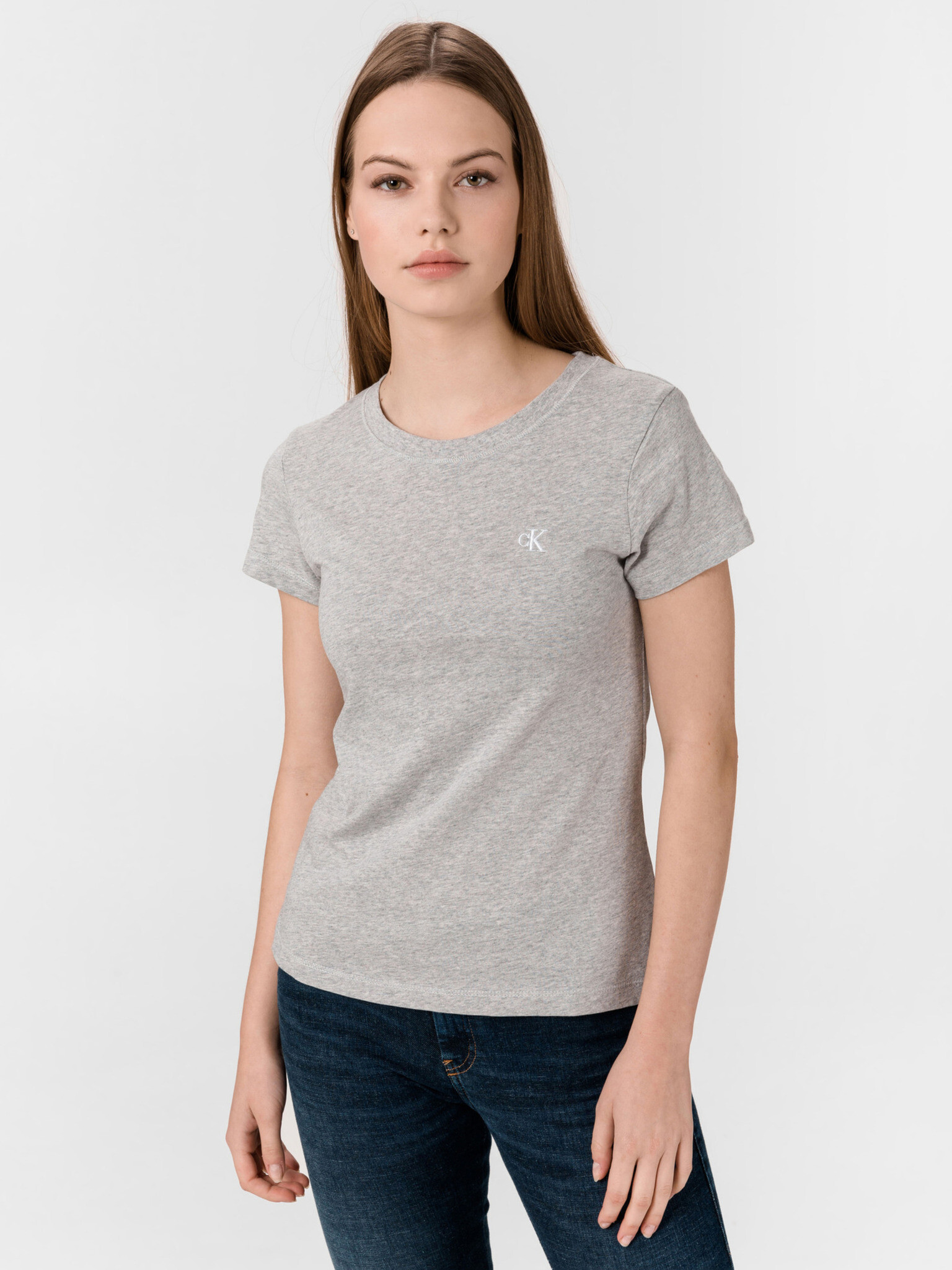 Calvin Klein Jeans T-shirt Grey - Pepit.gr