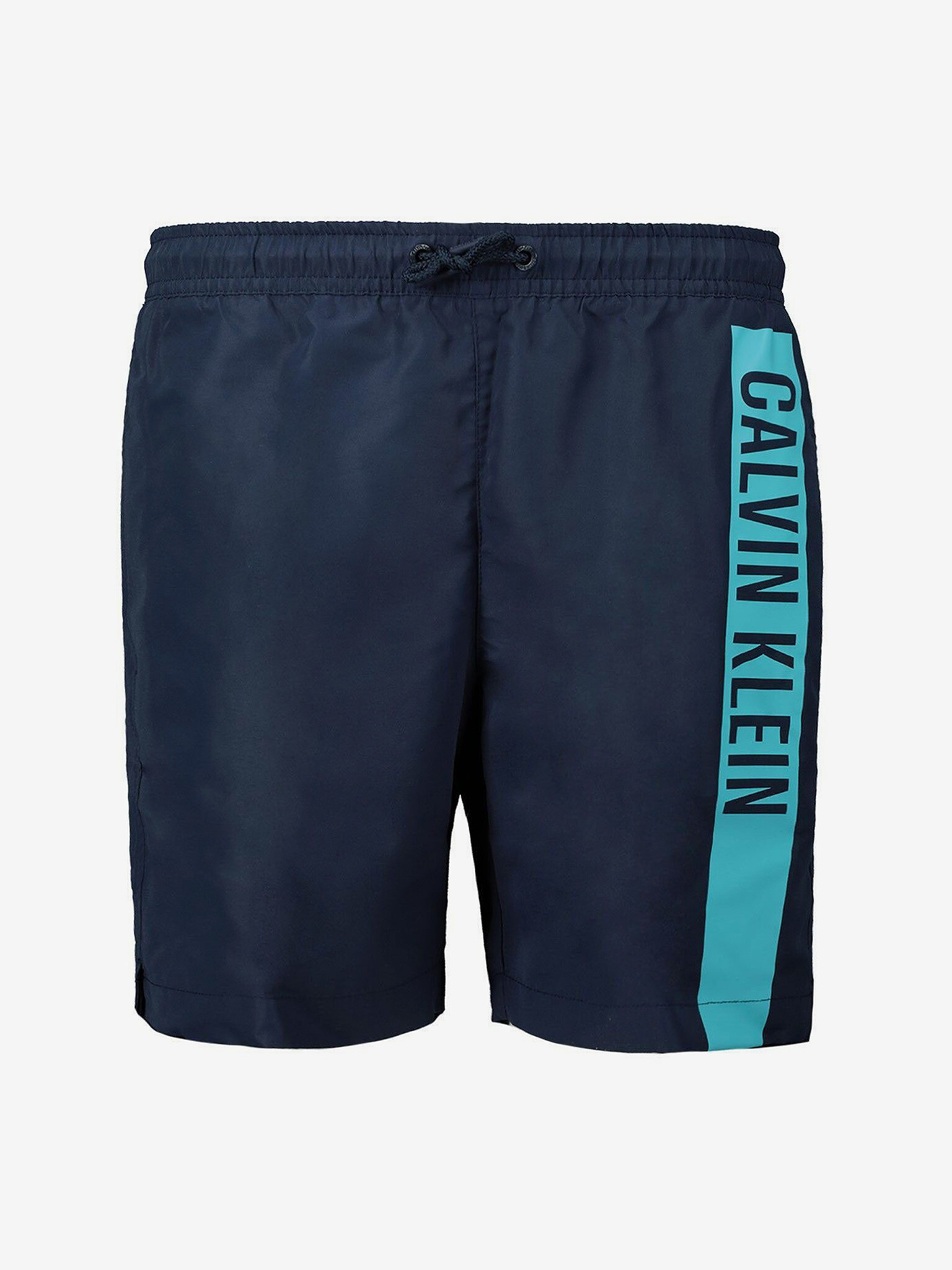 Calvin Klein Medium Drawstring Swimsuit Blue - Pepit.gr