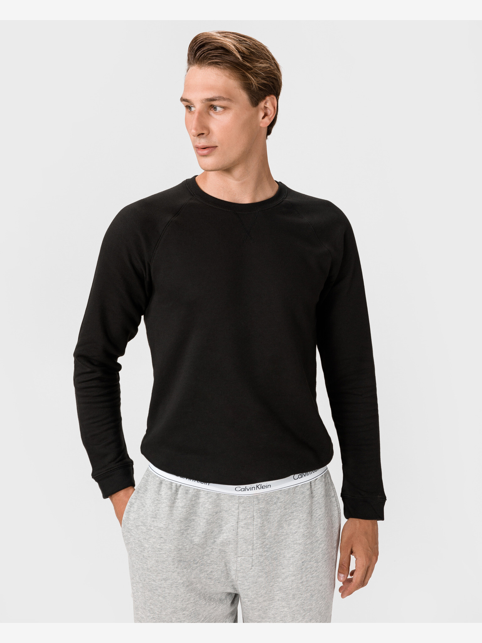 Calvin Klein Sweatshirt Black - Pepit.gr