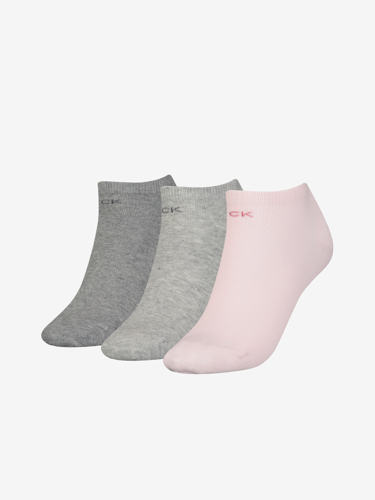 Calvin Klein Underwear Set of 3 pairs of socks Grey - Pepit.gr