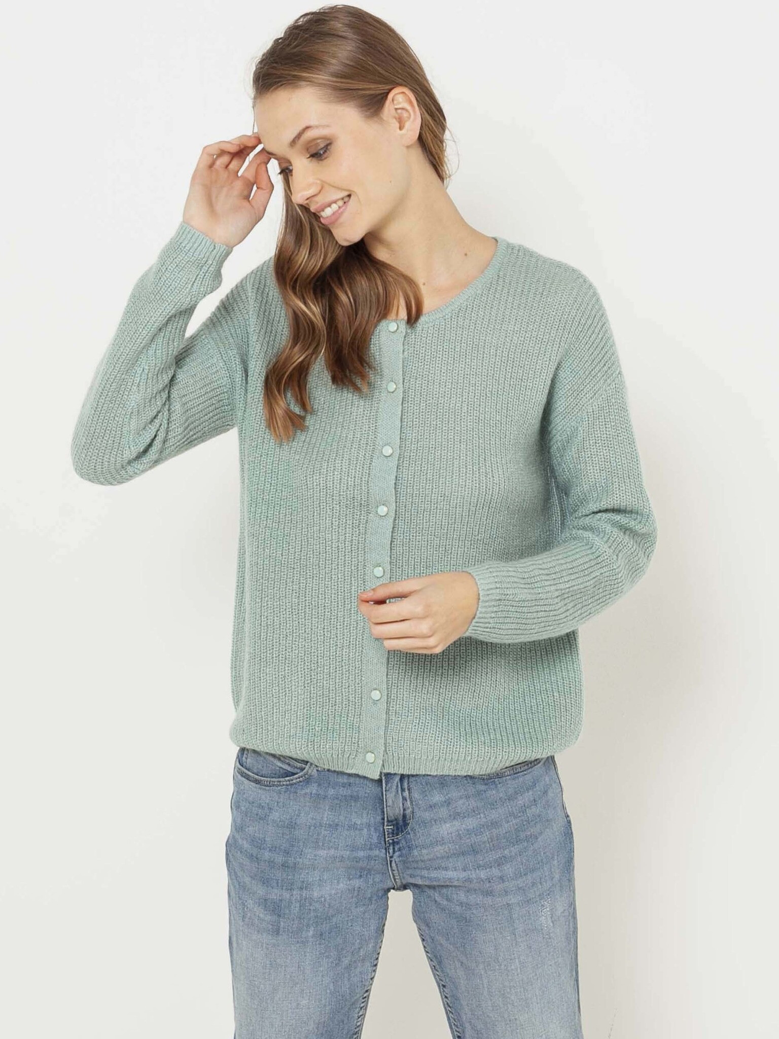 CAMAIEU Cardigan Green - Pepit.gr