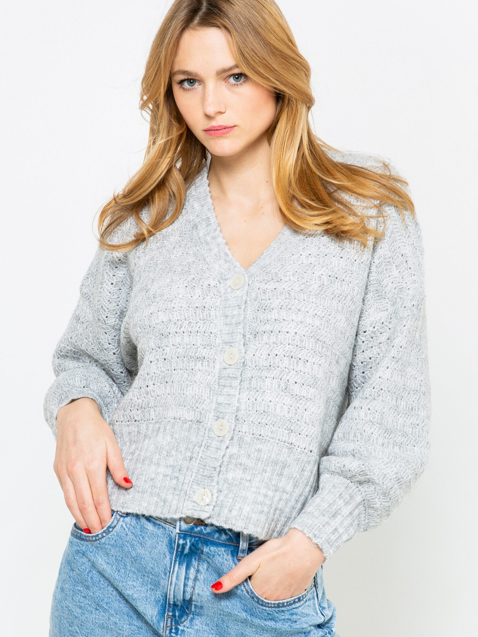 CAMAIEU Cardigan Grey - Pepit.gr