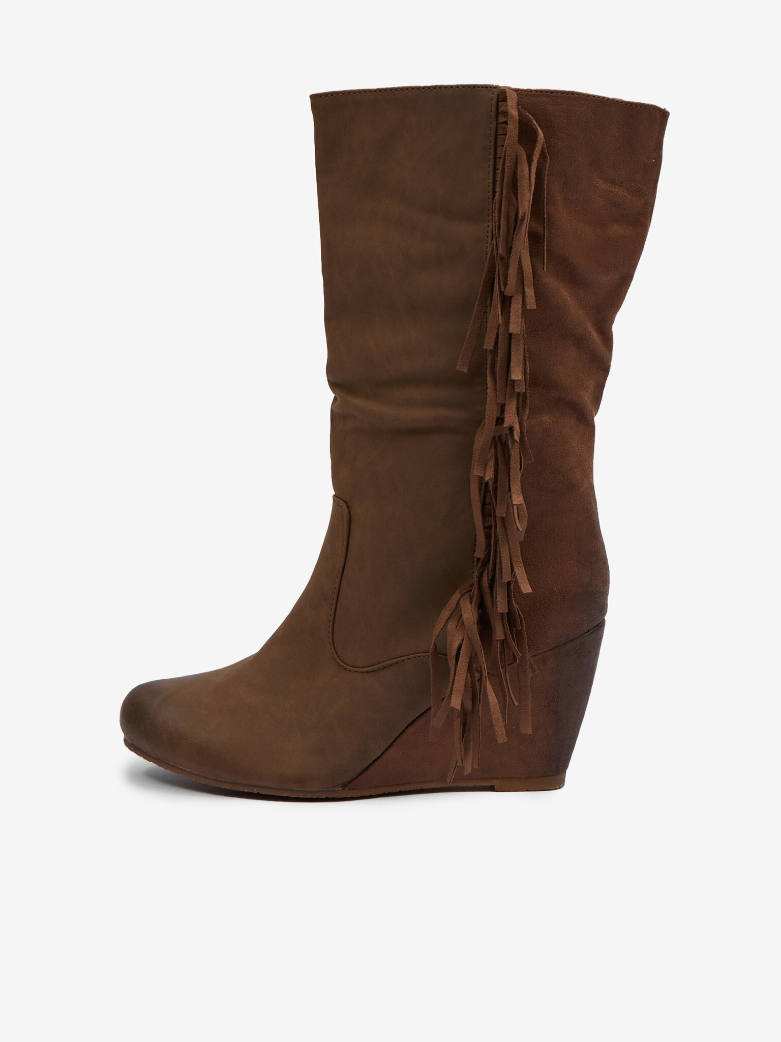 CAMAIEU Tall boots Brown - Pepit.gr