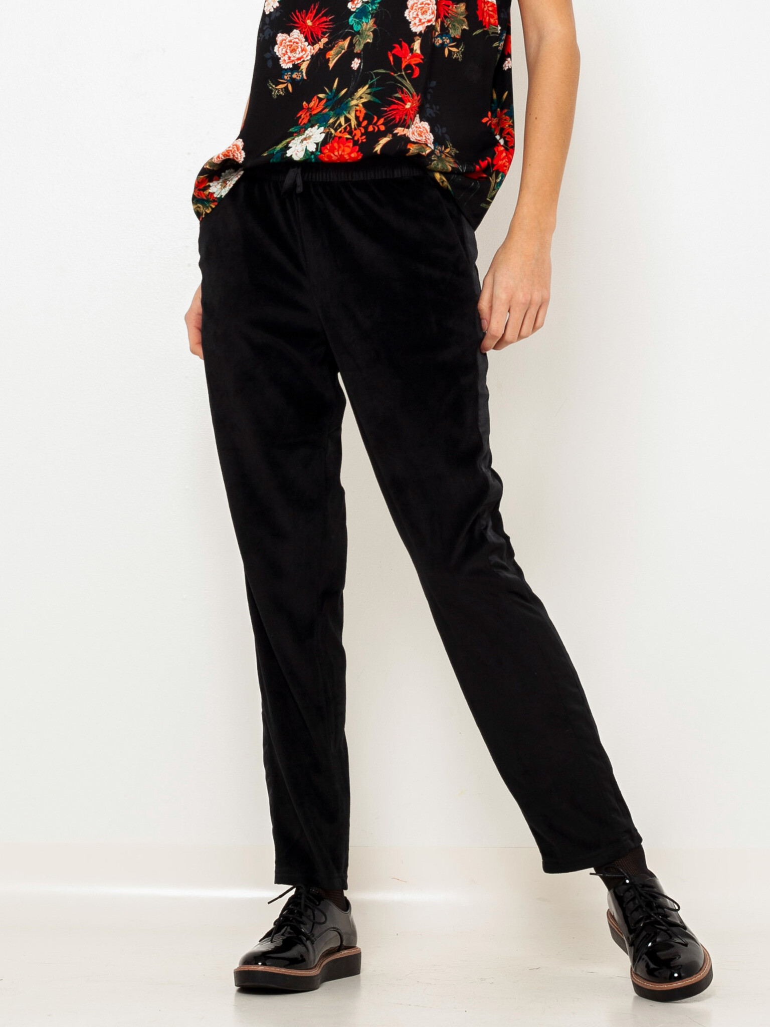 CAMAIEU Trousers Black - Pepit.gr