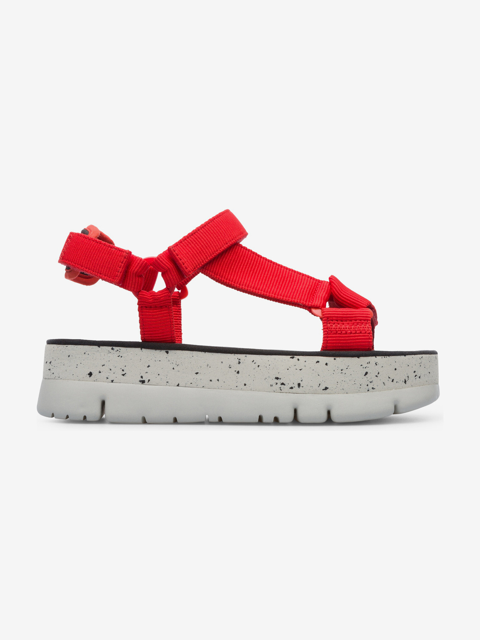 Camper Oruga Up Sandals Red - Pepit.gr