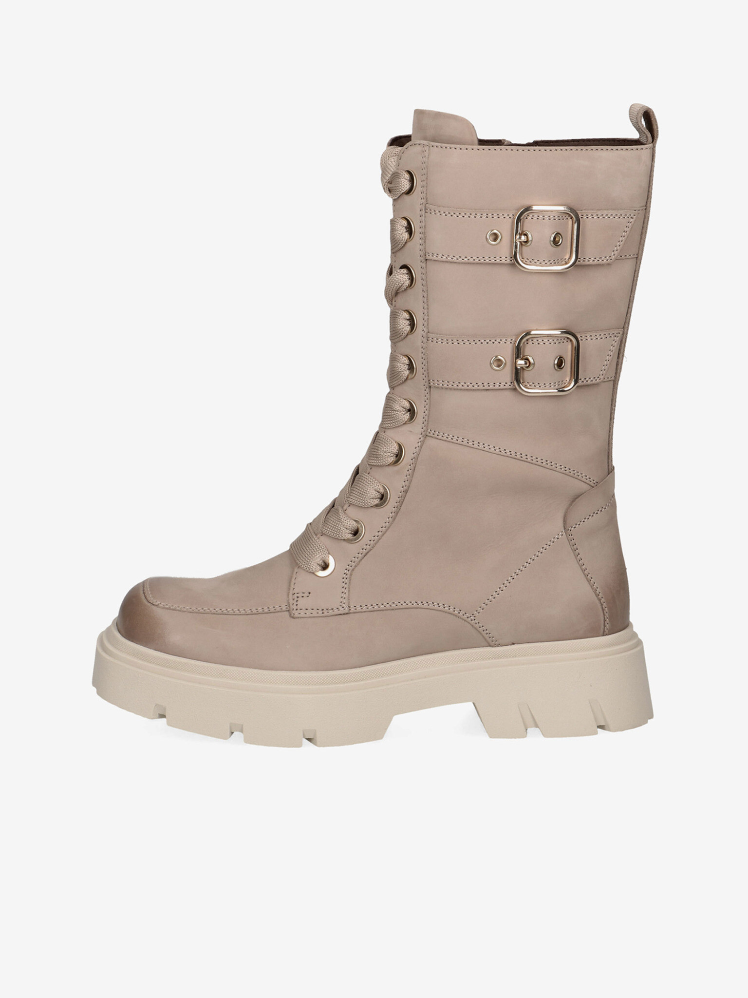 Caprice Tall boots Beige - Pepit.gr