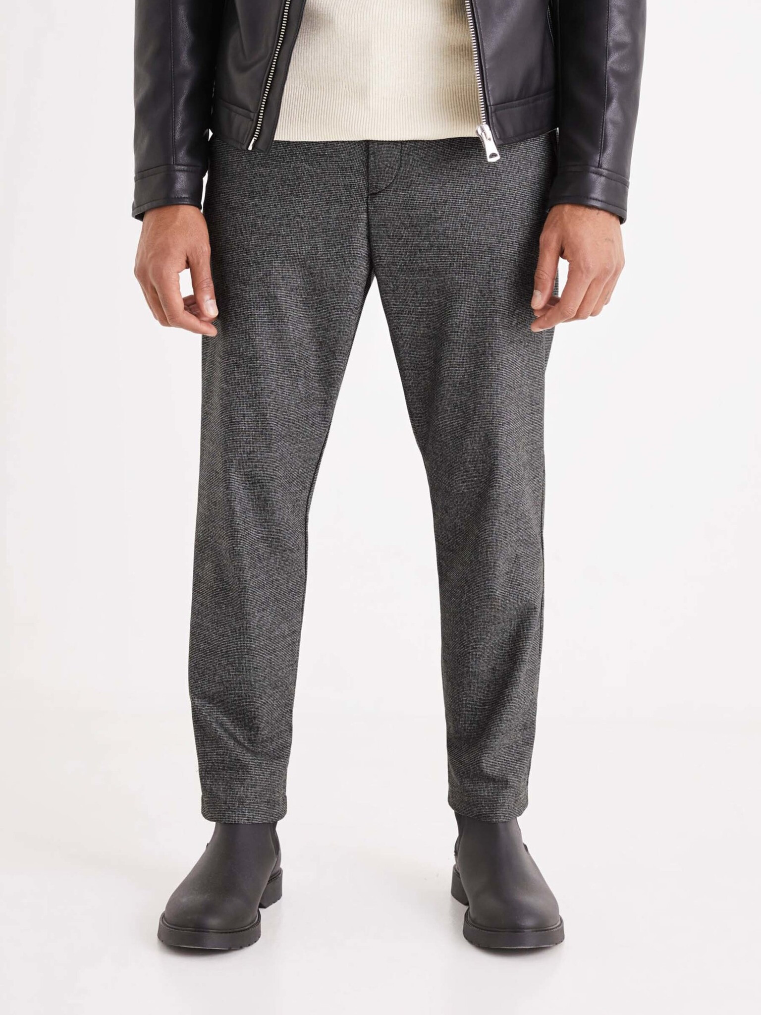 Celio 24H Avotwill Trousers Grey - Pepit.gr