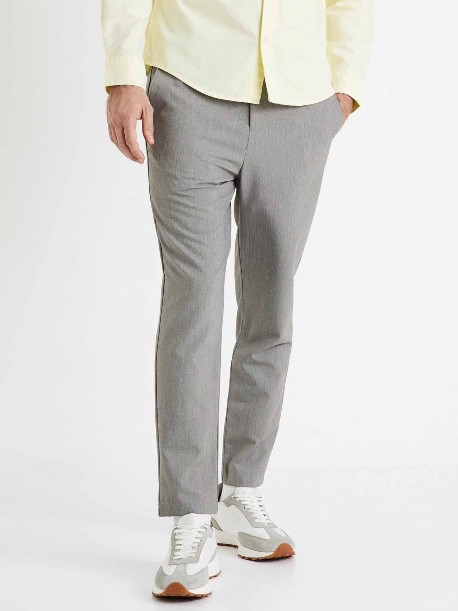 Celio 24H Dosmart Trousers Grey - Pepit.gr