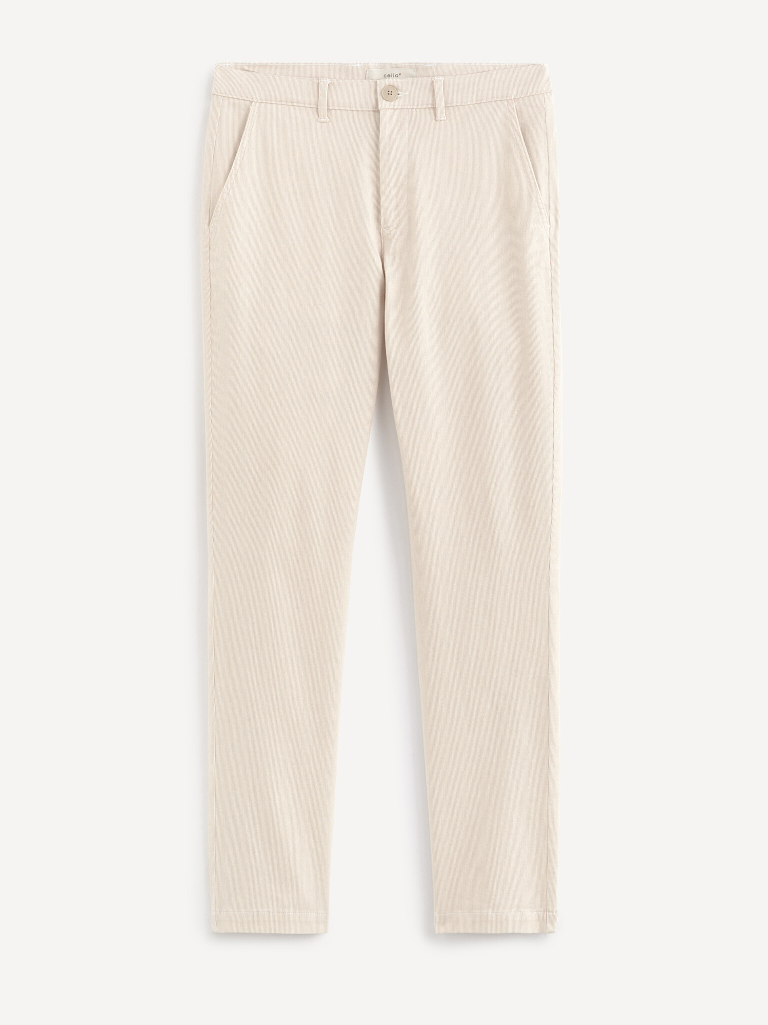 Celio Arobert Chino Trousers Beige - Pepit.gr