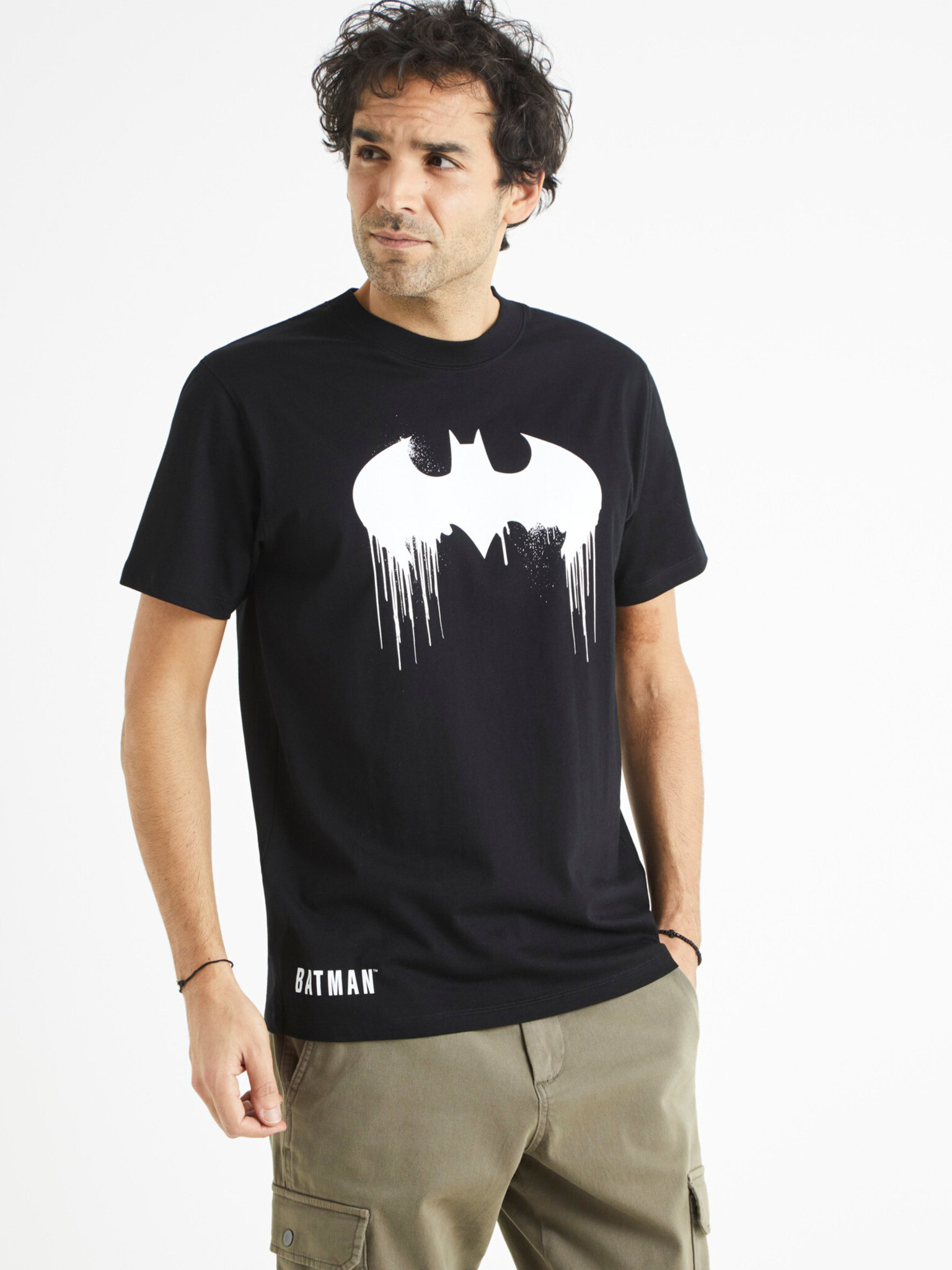 Celio Batman T-shirt Black - Pepit.gr