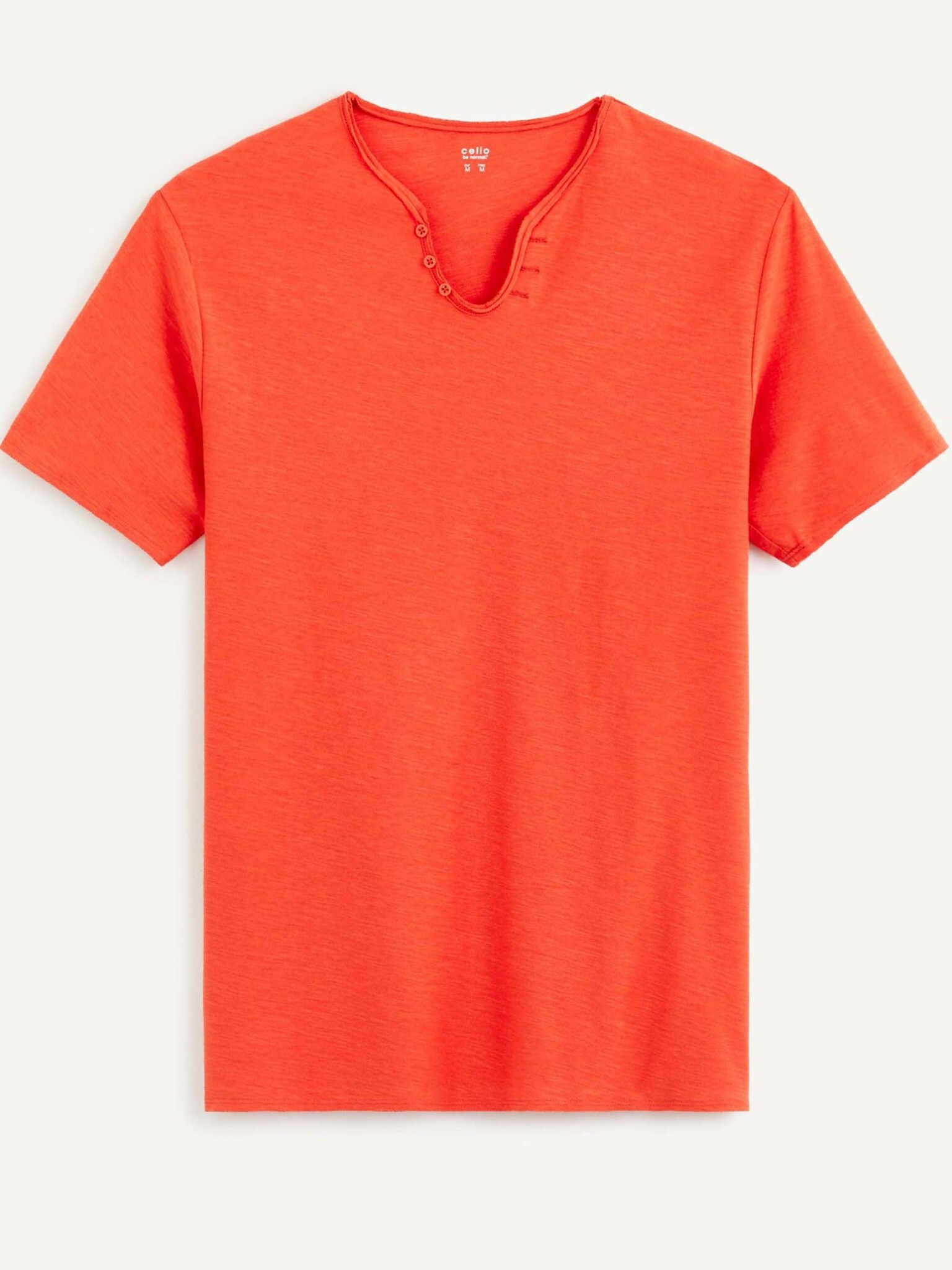 Celio Betunis T-shirt Orange - Pepit.gr