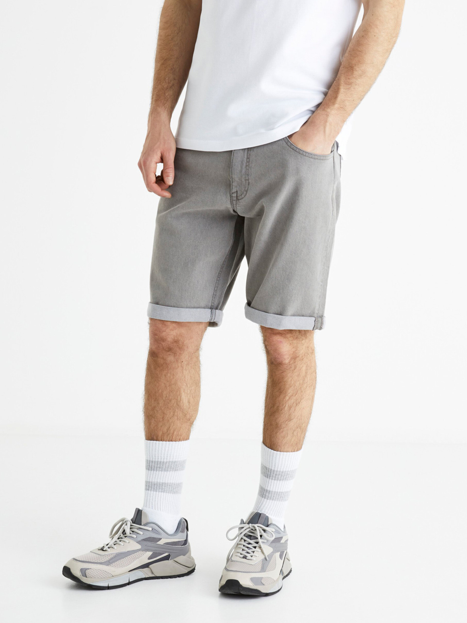 Celio Bofirstbm Short pants Grey - Pepit.gr